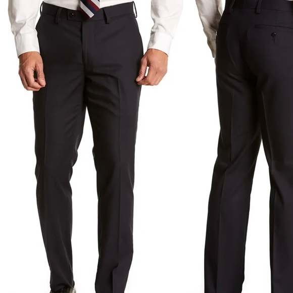 Solid Modern Fit Suit Separates Navy Trouser 30X32 - Picture 1 of 5